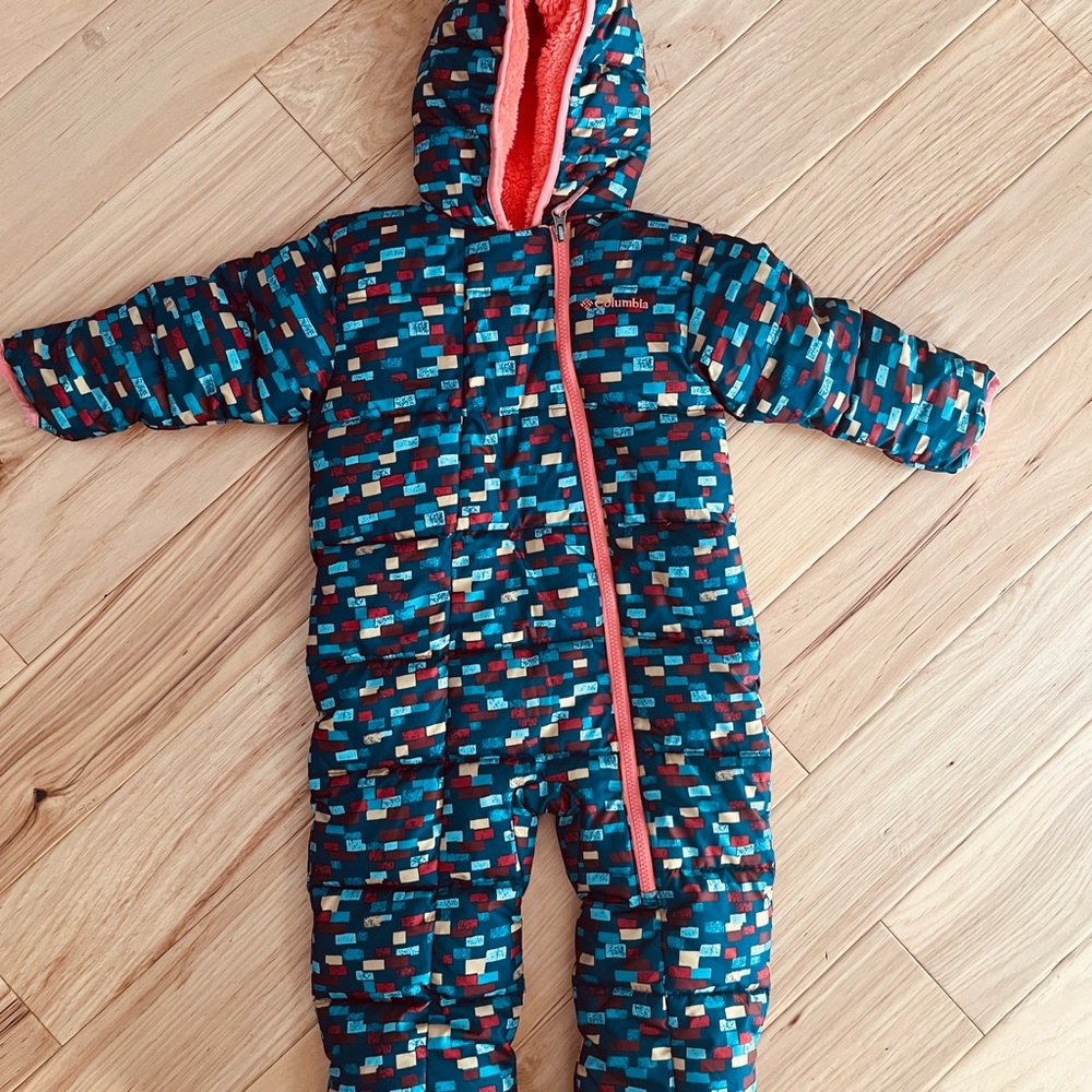 Columbia frosty freeze infant bunting suit 18-24months